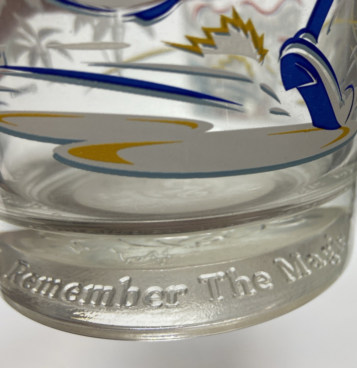 Walt Disney 25th Anniversary glasses Set Of 2
