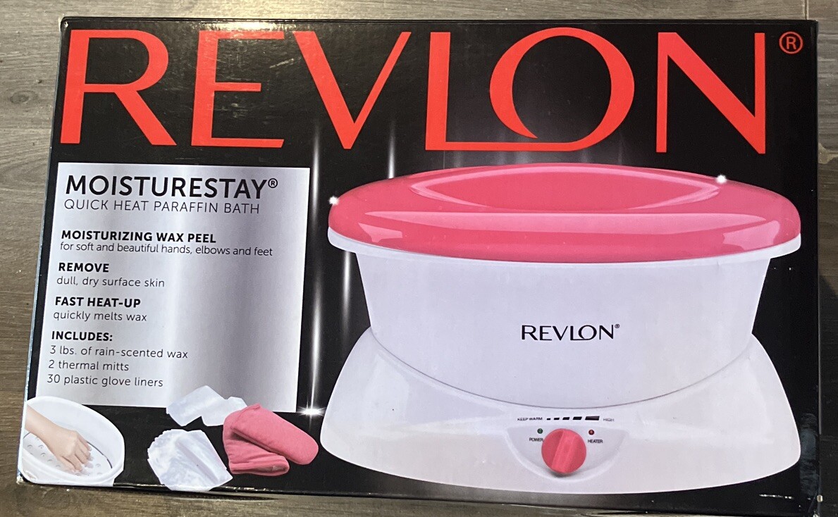 Revlon Moisturestay Quick Heat Paraffin Bath - Brand New! RSVP3501B7
