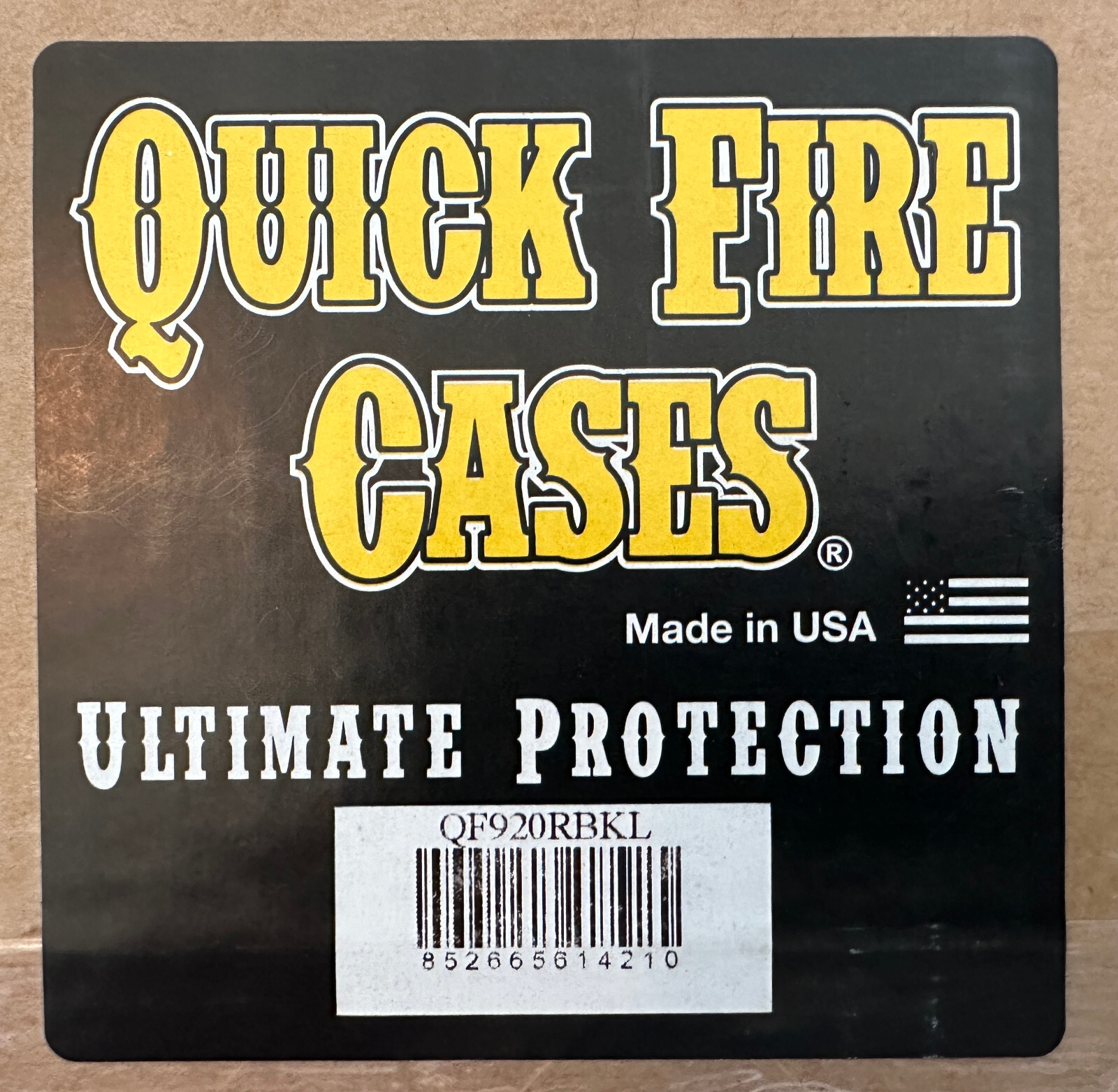 Quick Fire QF920RBKL Rolling Pistol Case Watertight w/ Locks: LARGE CAPACITY