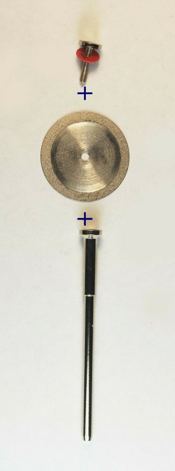 Diamond Disc/Saw Mandrel Mounted 19-40mm Cut Stone, Bone, Shell and Gemstone