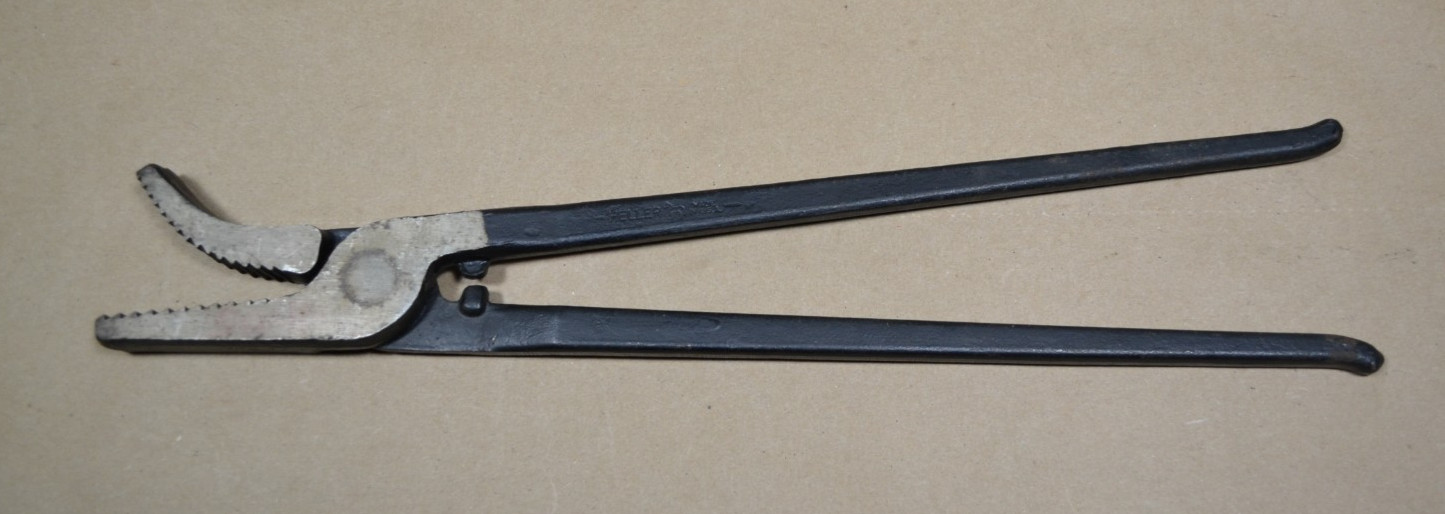 HELLER - FARRIER'S CLINCHER -  13" LONG - NEW OLD STOCK