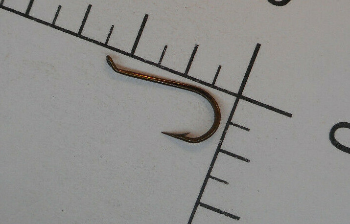 100 MUSTAD #11 FLY TYING FISHING HOOKS VIKING REVERSED RUSTPROOF UP EYE 7974