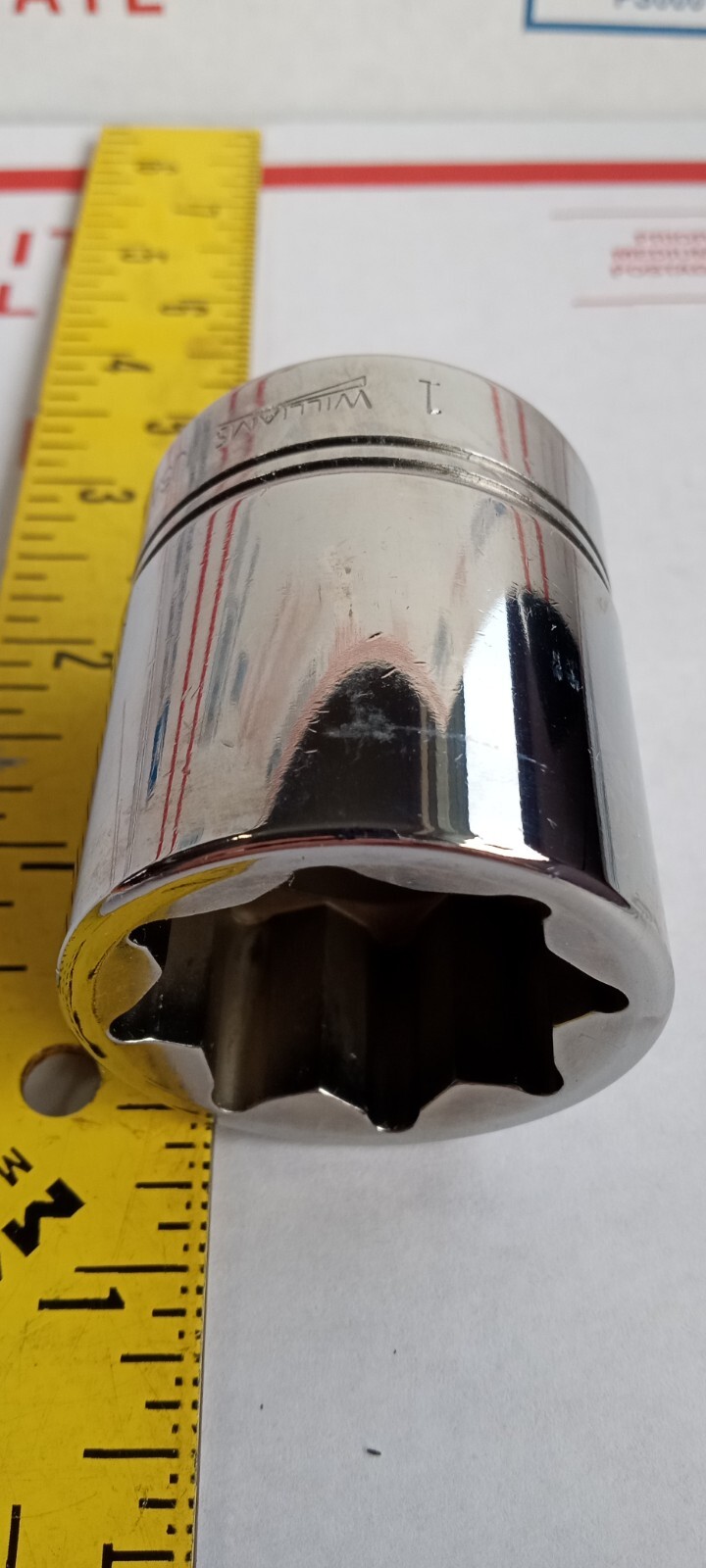 PT-6 & TFE-331 FUEL FILTER SOCKET 1" SQUARE 8 POINT KELL STROM AIRCRAFT MADE US