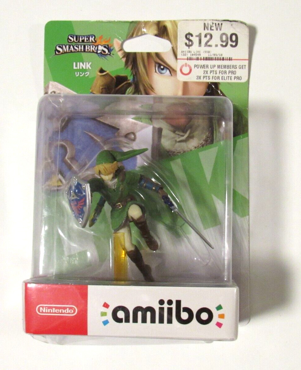 Link Amiibo Super Smash Bros Series Nintendo New