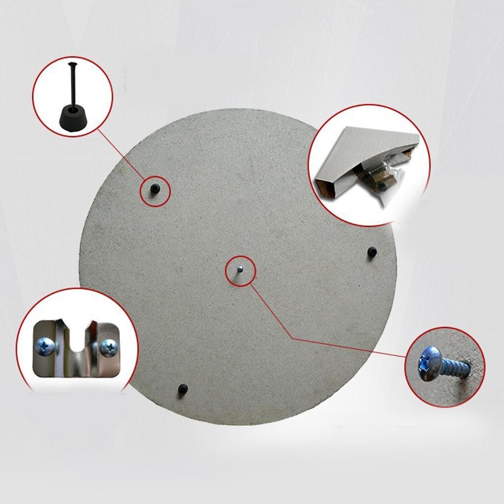 Hardware Kit Screws Wall Bracket for Hanging on Cabinet or Wall