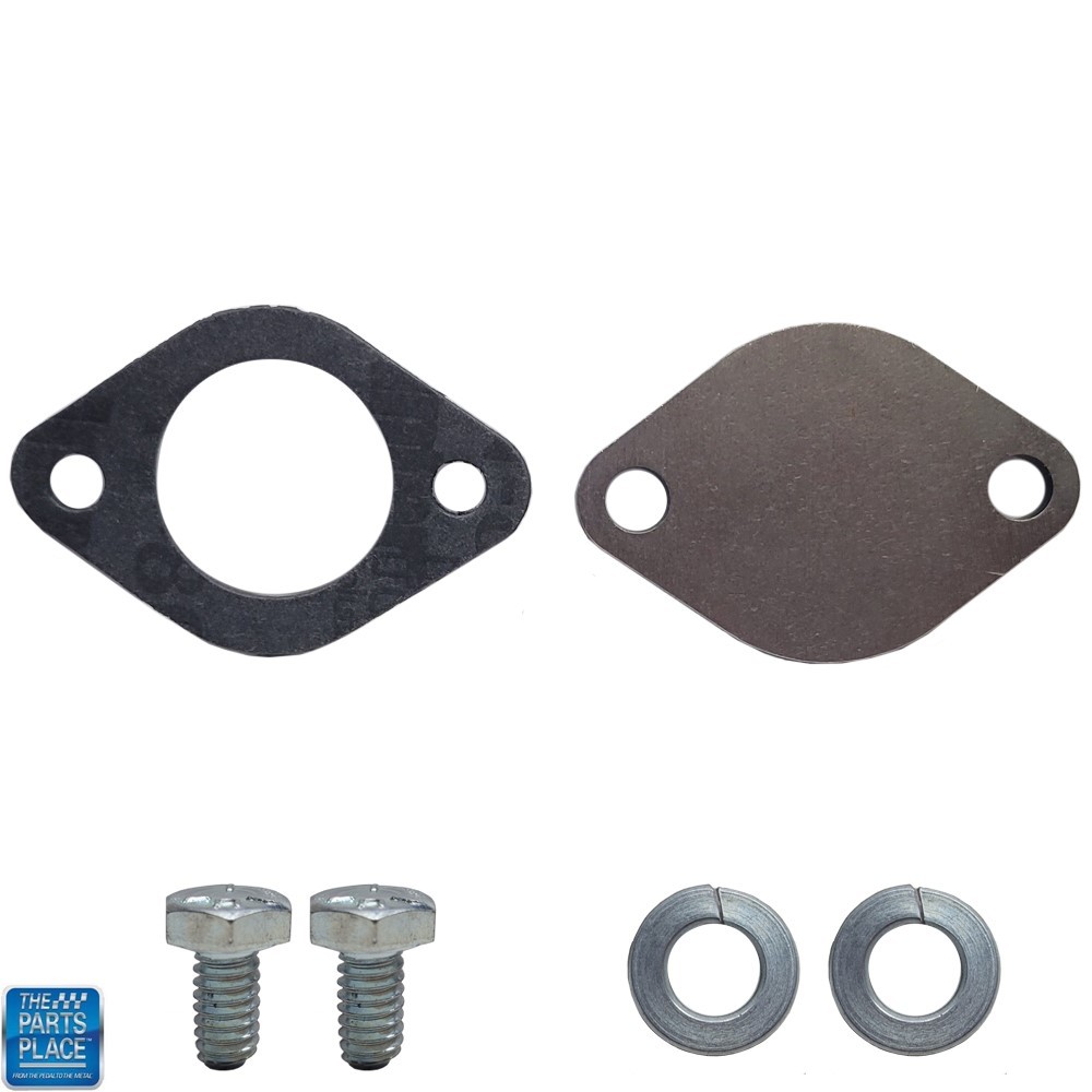 1964-66 Pontiac Tri Power Block Off Plate & Gasket