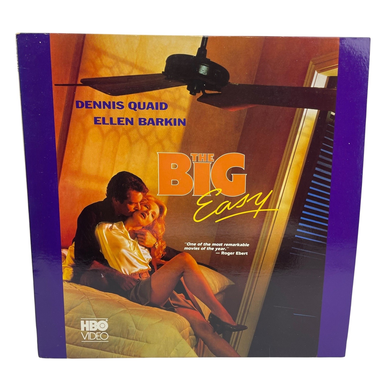 The Big Easy LaserDisc 1987 Crime Romance HBO Video Mono Dolby