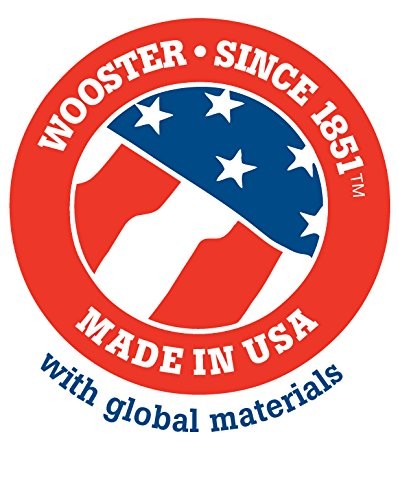 Wooster 2.5 Inch Silver Tip Angle Sash Paint Brush Rust Resistant Polyester F...