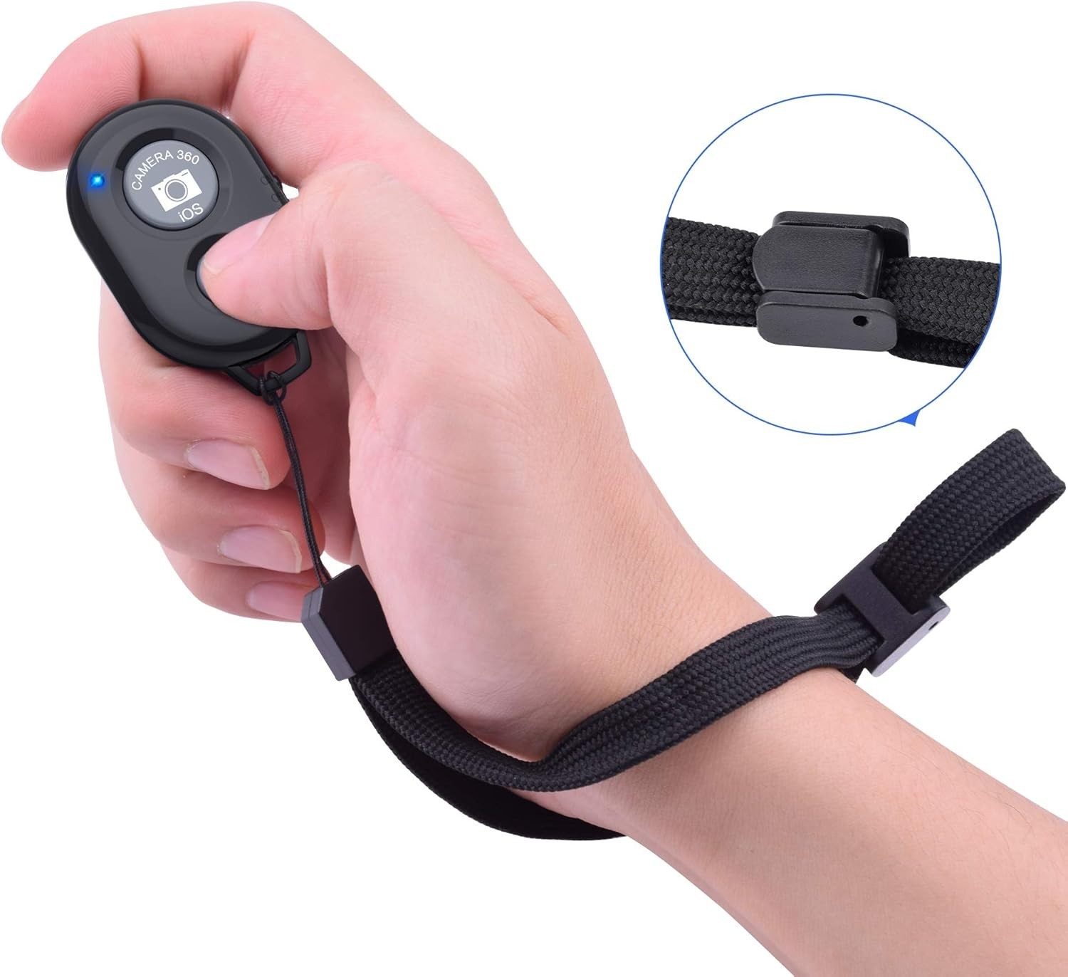 Wireless Camera Remote Shutter for Smartphones 2 Pack, Wireless Phone Camera ...
