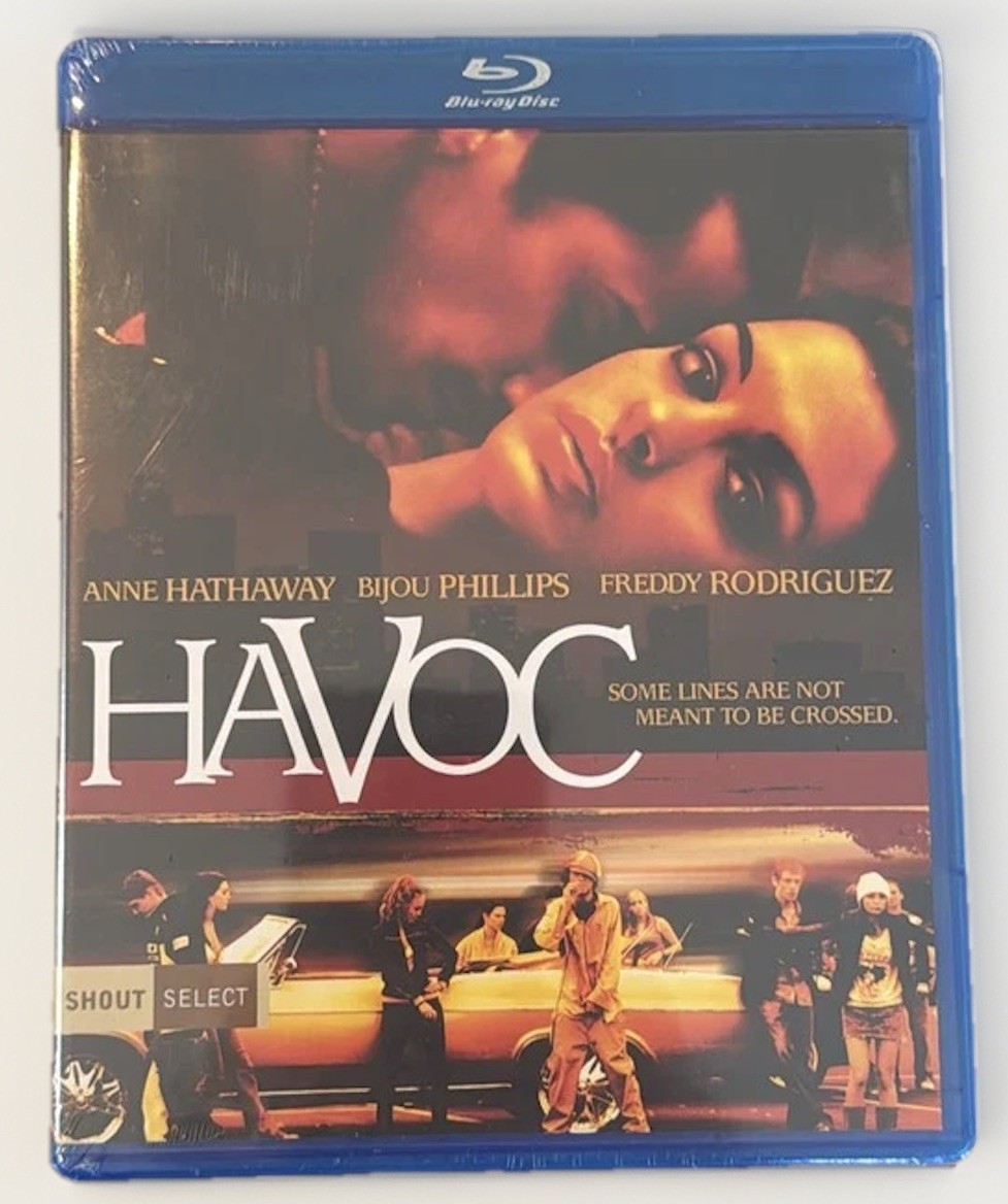 Havoc Blu-ray NEW Sealed Shout Select Anne Hathaway OOP