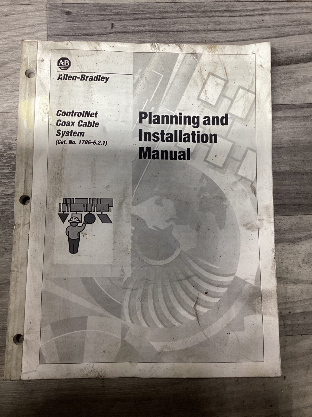 ALLEN BRADLEY ControlNet Coax Planning Installation Manual 1786-6.2.1 #112N114
