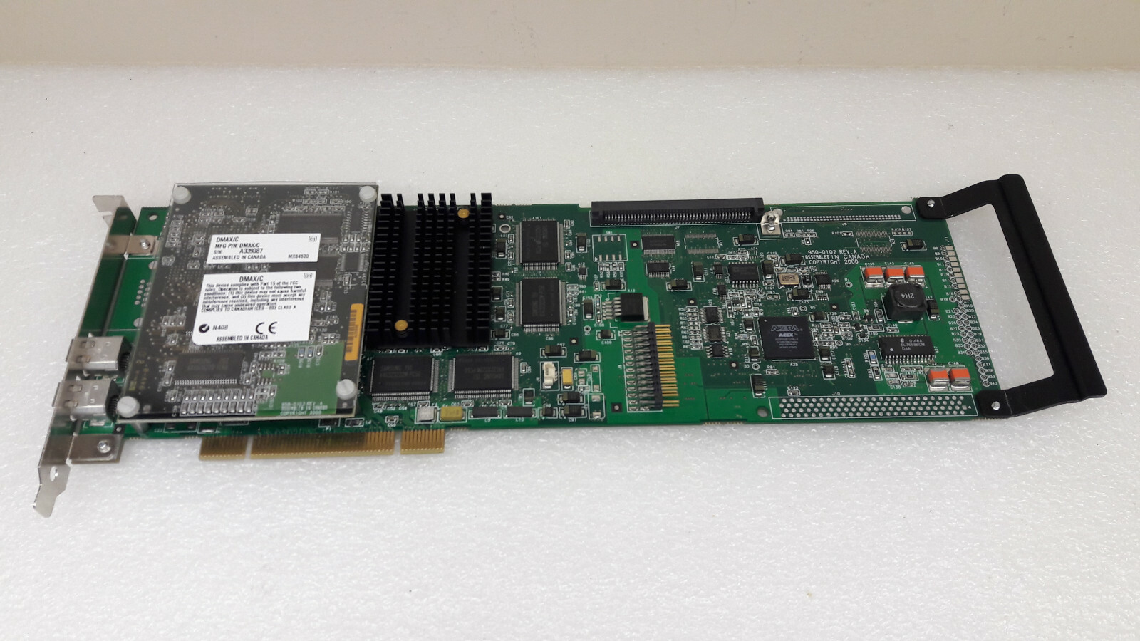 Matrox DMAX/C capture card 950-0102 REV. A
