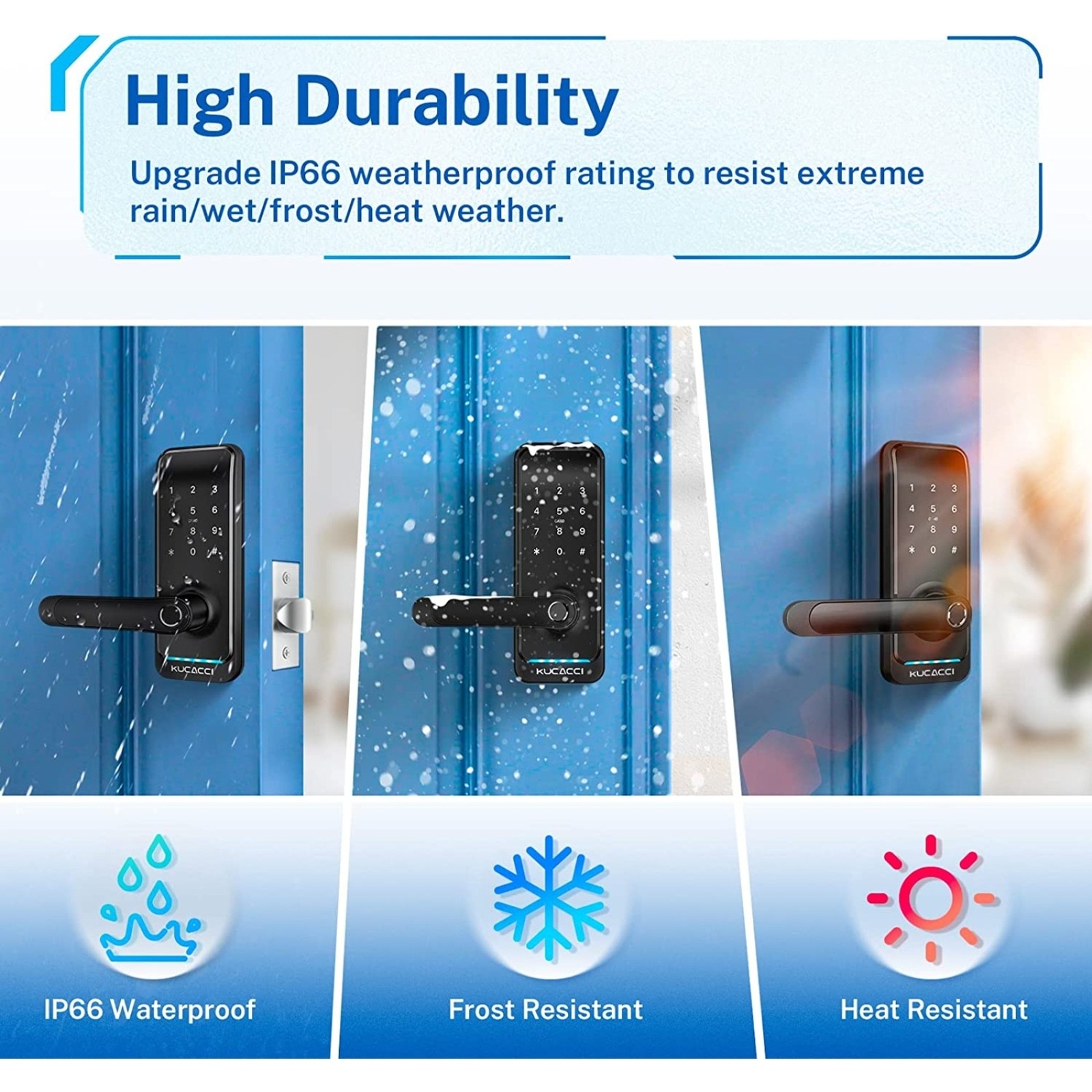 Kucacci Fingerprint Smart Door Lock