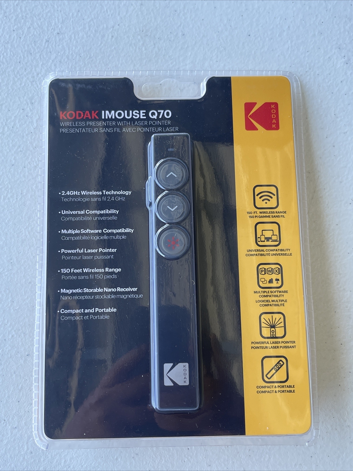 KODAK IMOUSE Q70 W/ LASER POINTER