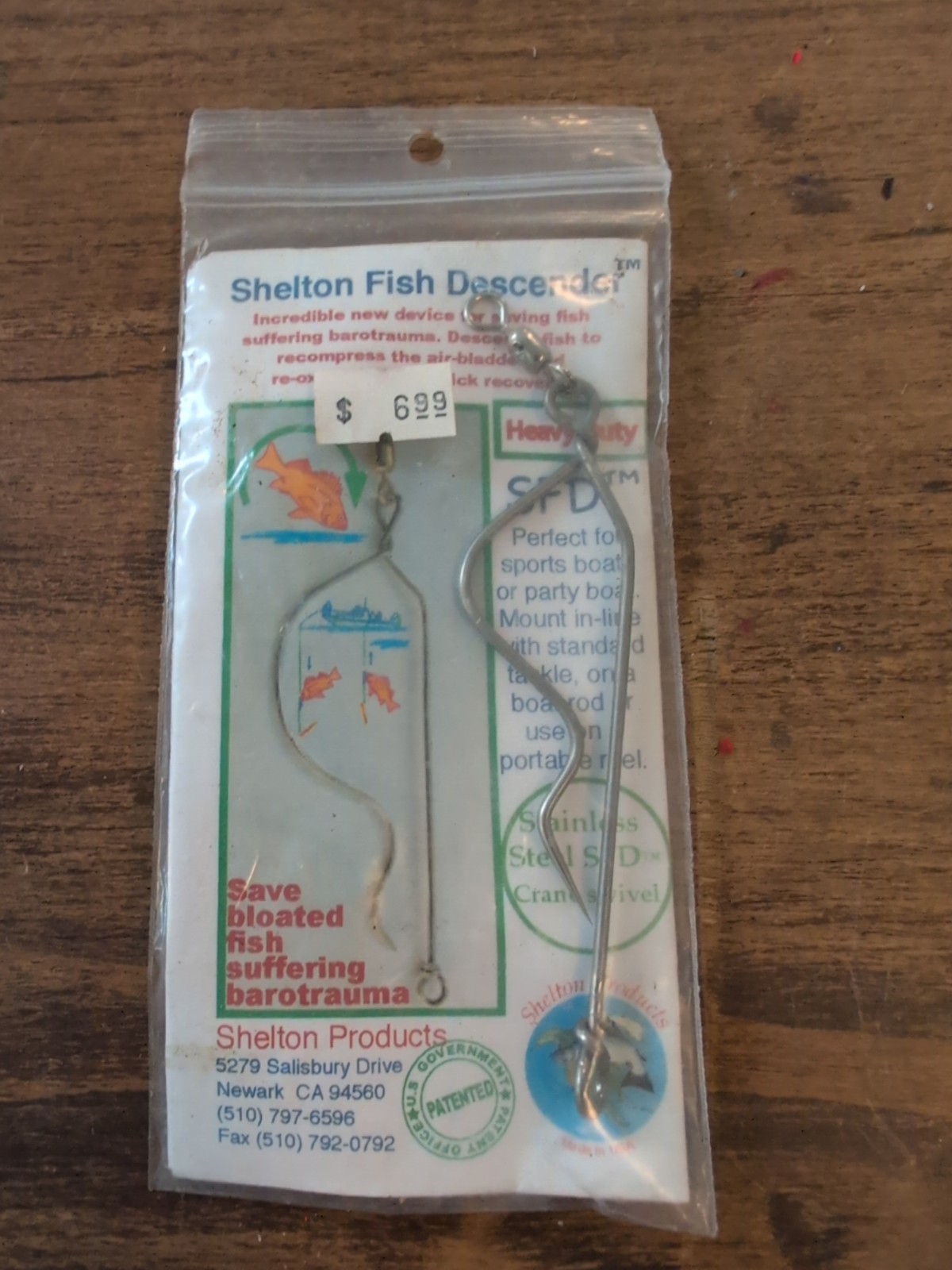 Shelton Fish Descender