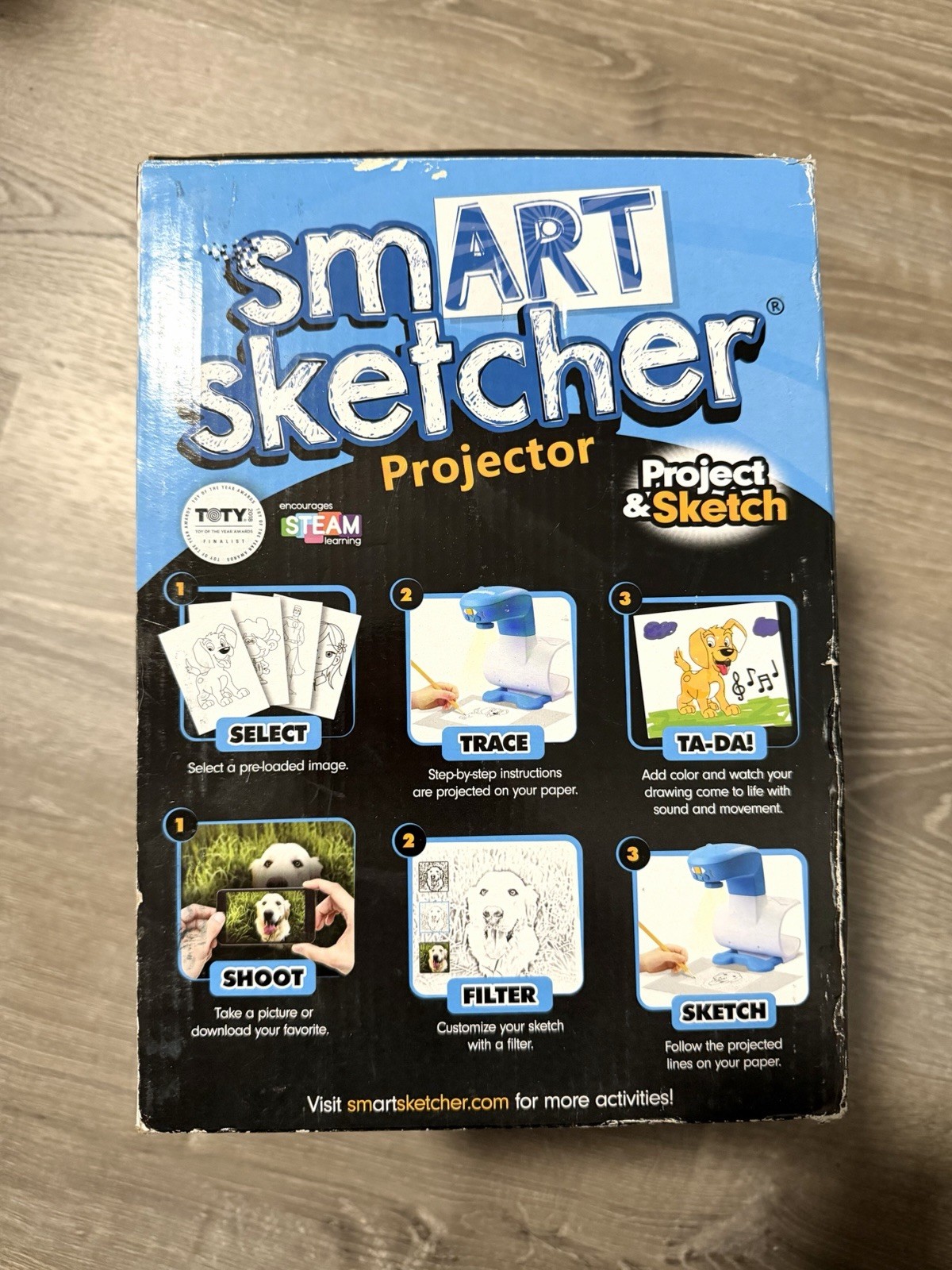Smart Sketcher Projector SSP213 Learning and Creative Sketch Toy - New!