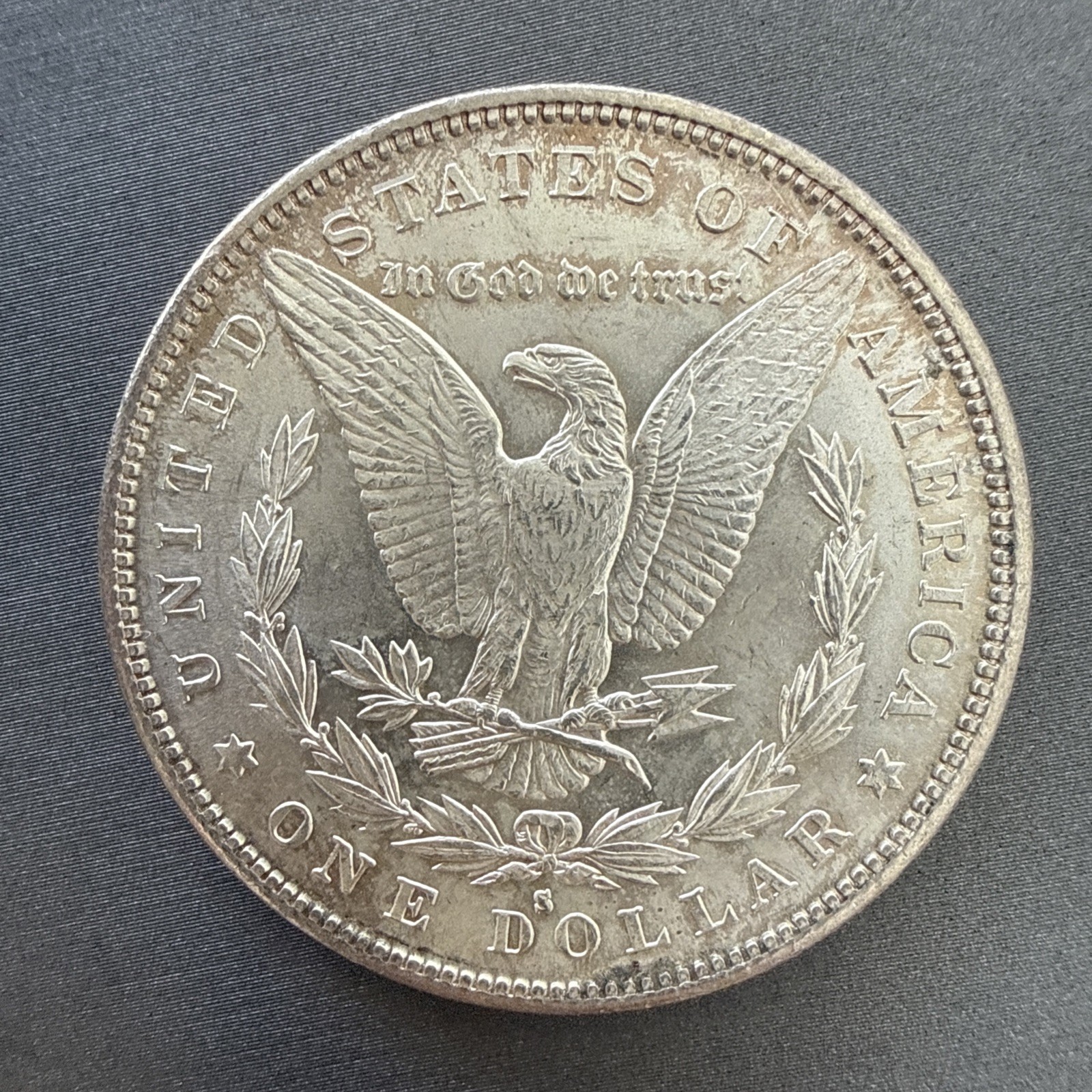 1882 S U.S. Morgan Silver Dollar