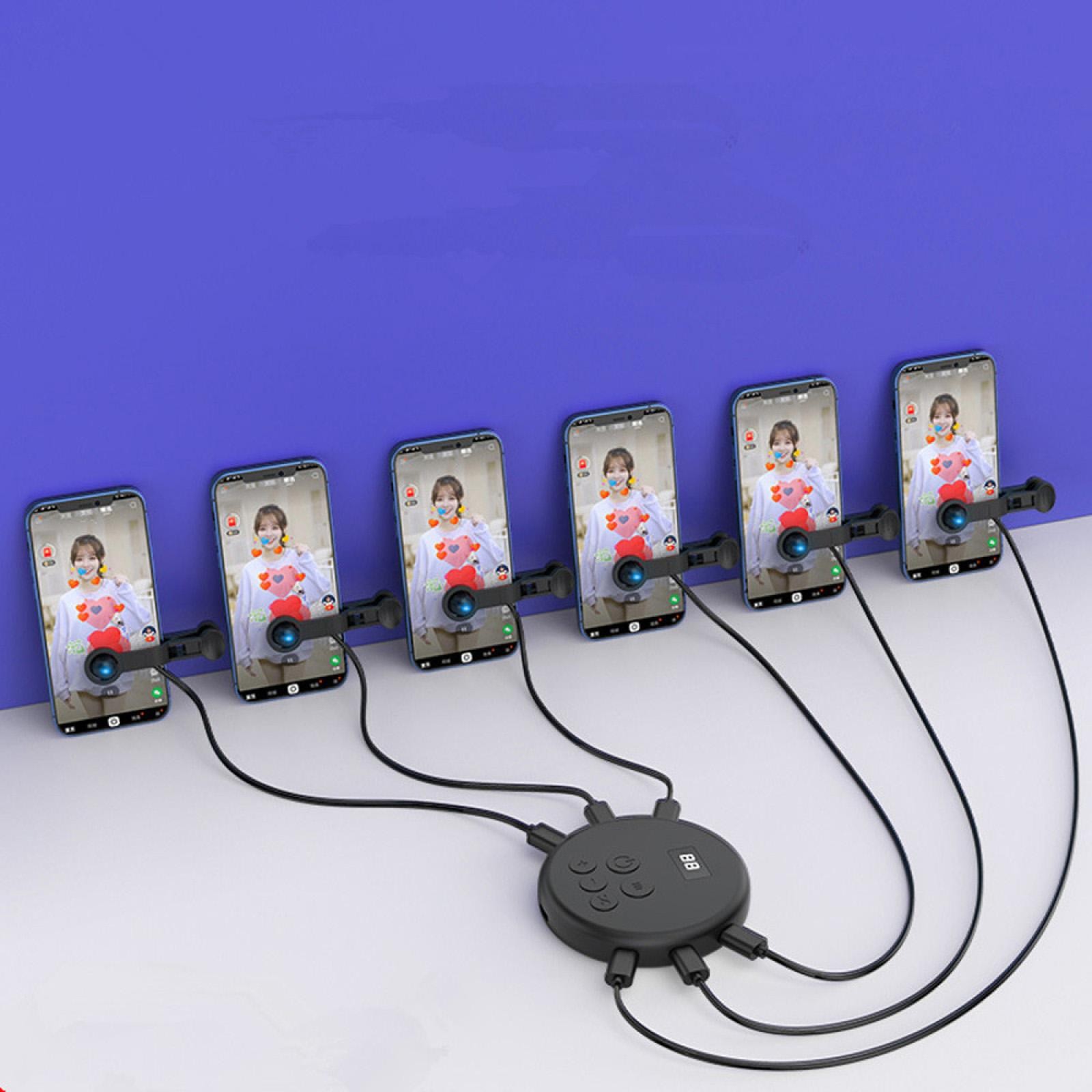 Phone Screen Auto clicker click Simulated Finger Mute Connect Auto Point Device,