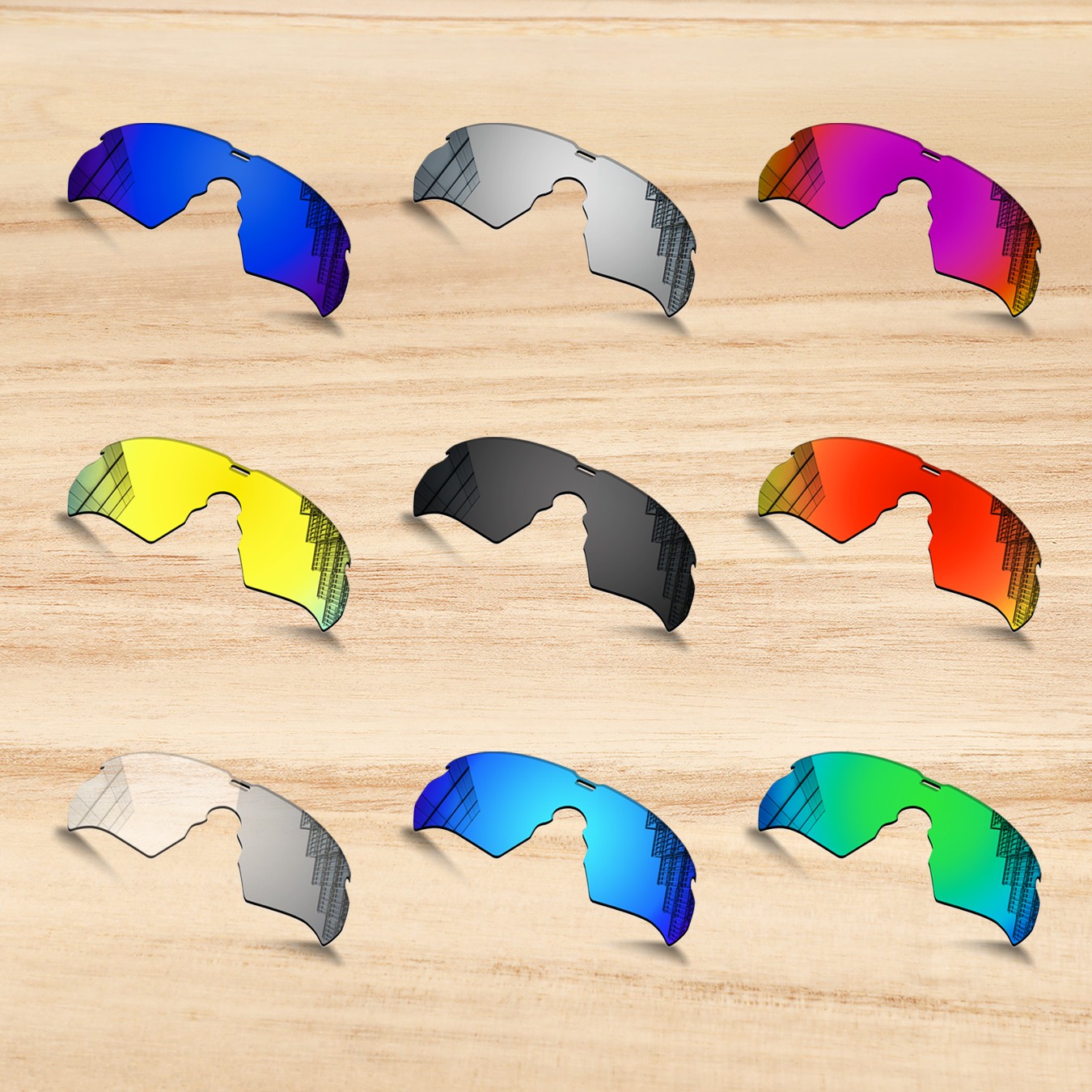 Replacement Lenses for ESS Crossbow Sunglasses 100% POLARIZED