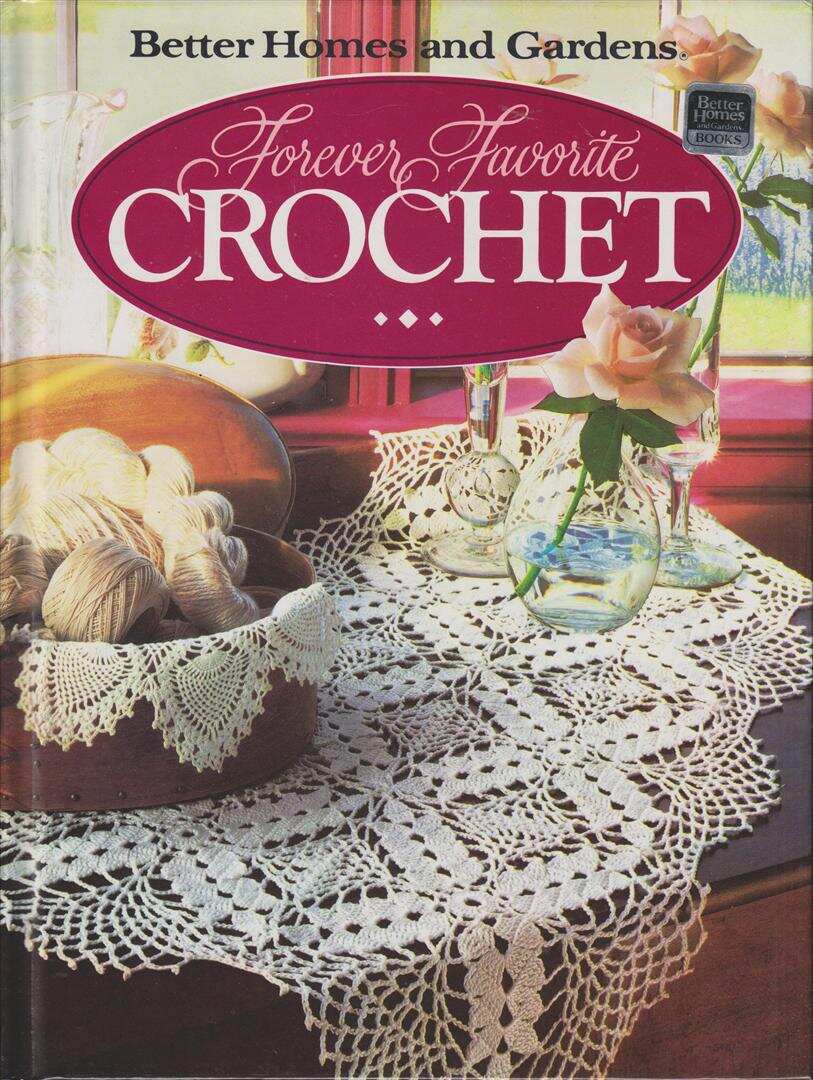 OOP!!! HB FOREVER FAVORITE CROCHET DOILIES,AFGHANS & MORE!!!