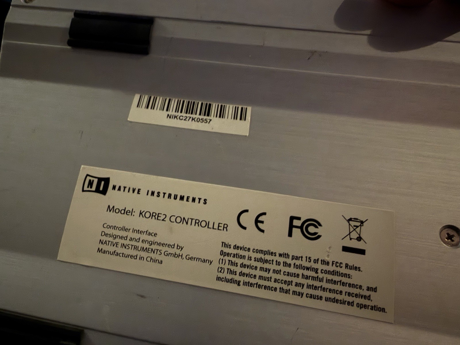 Native Instruments Kore 2 USB MIDI Controller