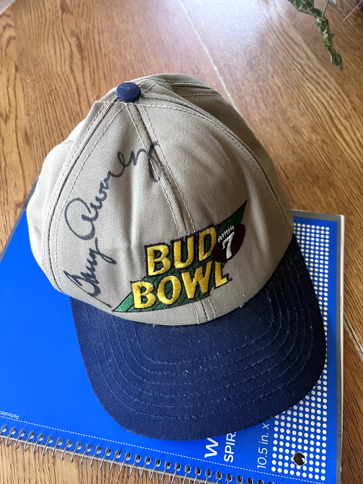Barry Alvarez autographed Hat