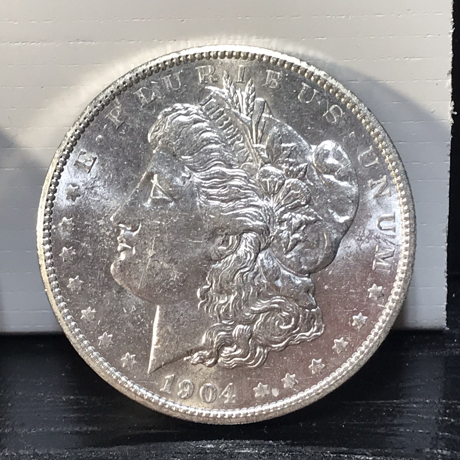 1904-O BU Morgan Silver Dollar Great Looking Coin Looks Great Free Shipping A