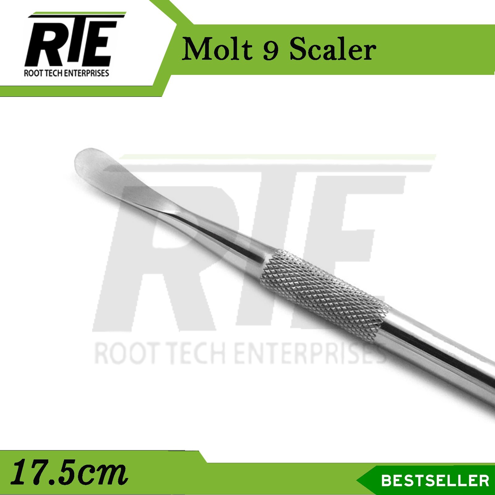 5PCS Dental Periosteal Elevator Molt #9 Oral Surgery Implant Tissue Instrument