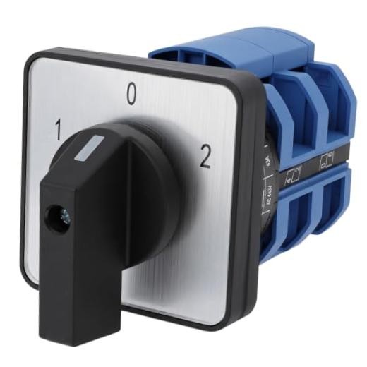 3-Position Rotary Cam Changeover Switch for Off-Grid Homeowners to Prevent