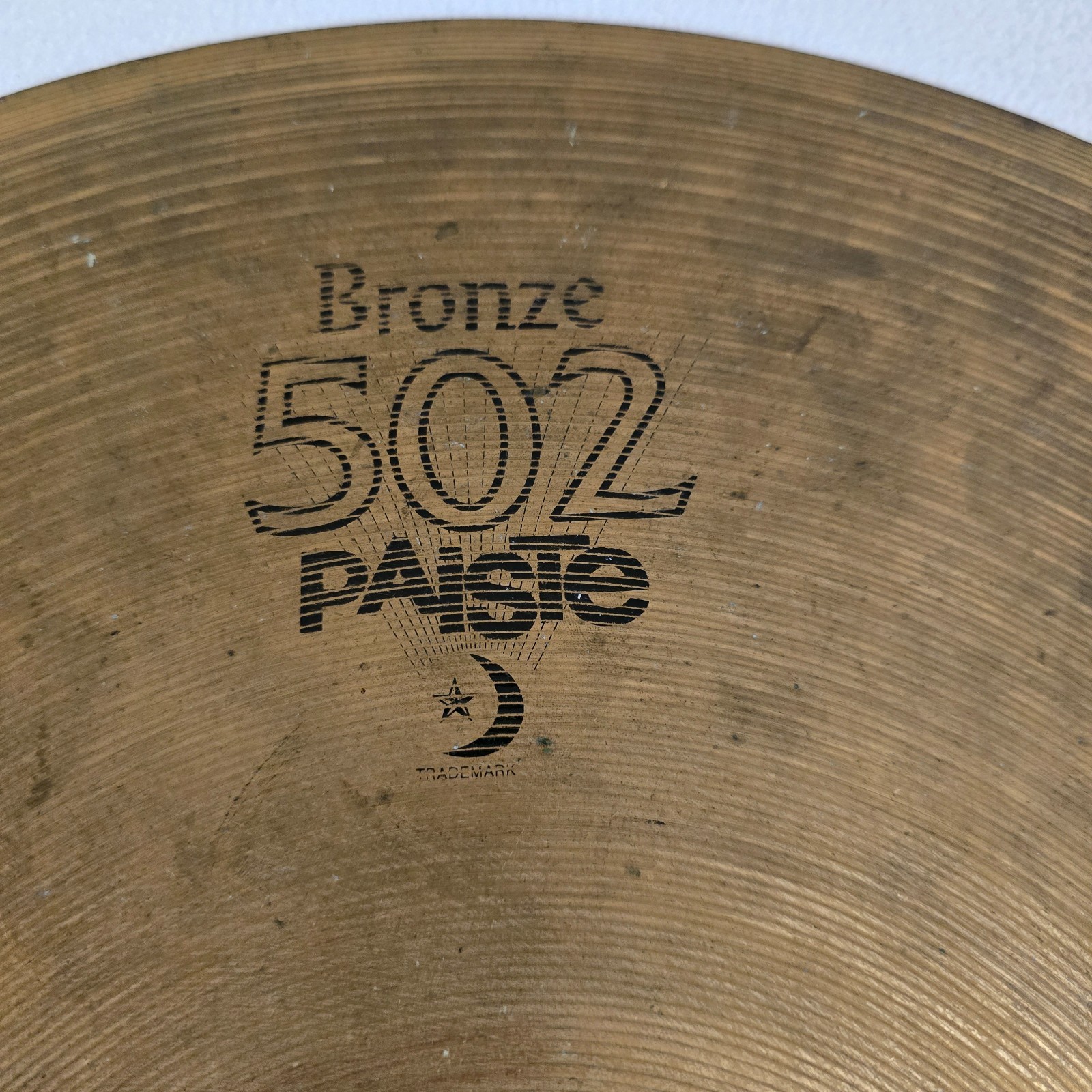 Paiste Bronze 502 20" Ride Cymbal Made In Germany