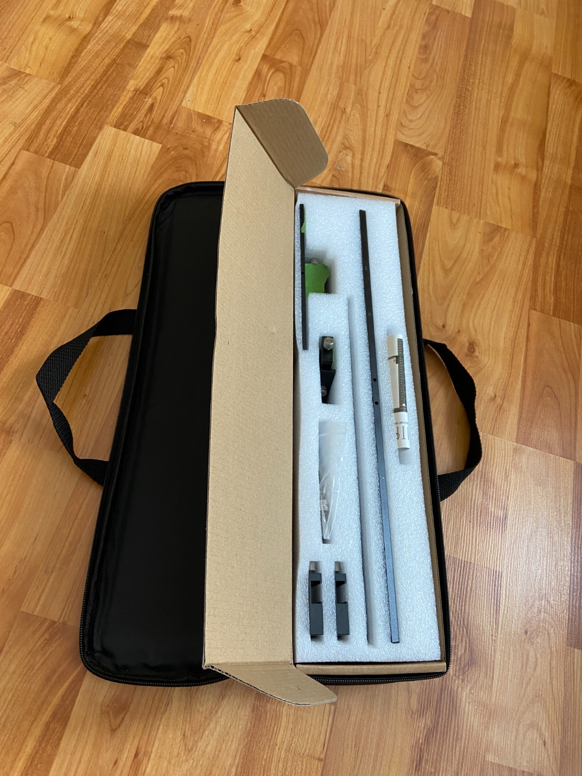 Neitra Professional Cabinet Hardware Jig w/ zippered case