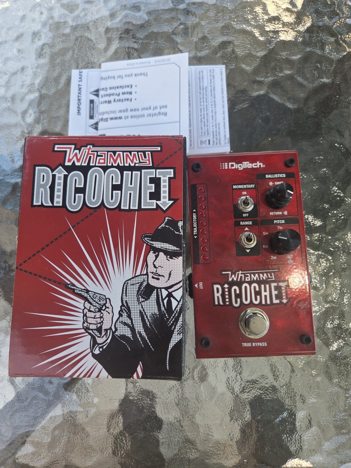 DigiTech Whammy Ricochet Pitch Shifter Pedal Guitar/Bass RICOCHET-V-00
