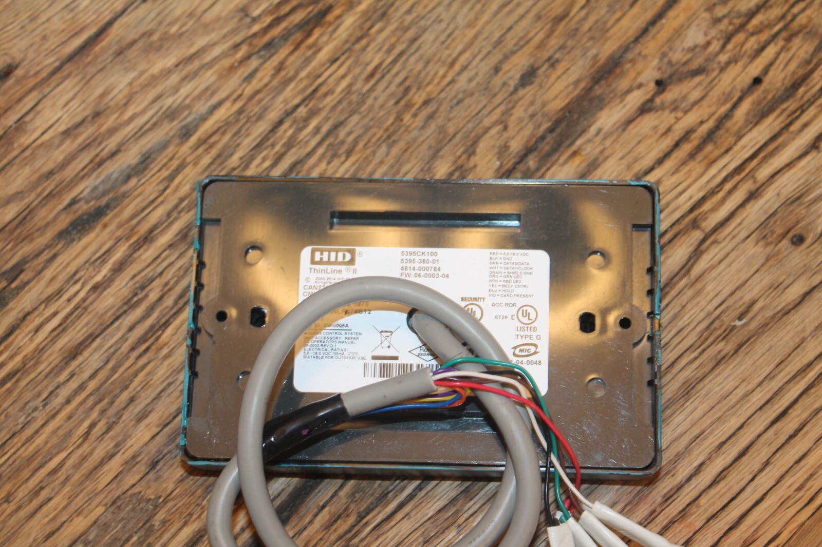 HID Prox ThinLine II Wall Switch Card Reader Access Control 5395CK100