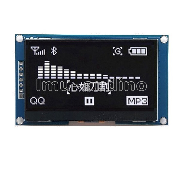 2.42" inch LCD OLED RGB SSD1309 12864 SPI Serial Port for Arduino C51