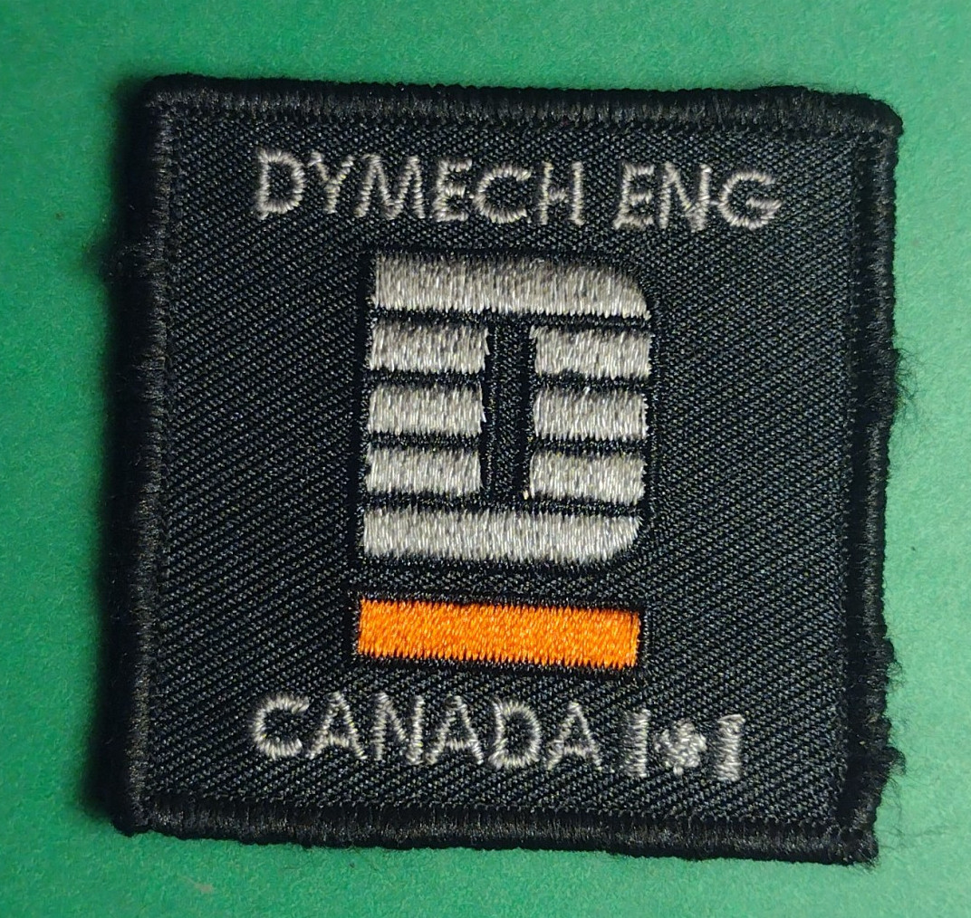 DYMECH ENG CANADA Tactical Morale Patch SHOT-SHOW 2025 fabric H&L NEW