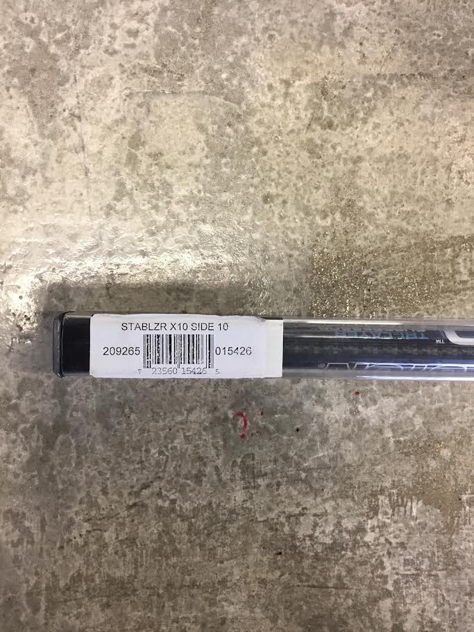 Easton Archery Stabilizer X10 Tri-Layer Suppressor 10" Side Rod