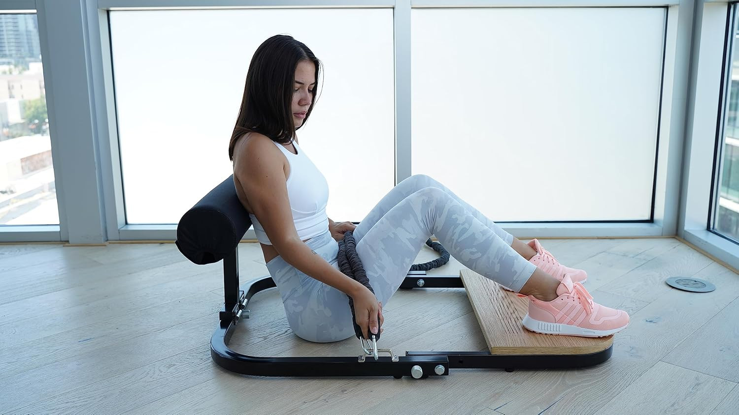 Hip Thrust Machine for High Resistance Glute Training - Home Gym Workout - Comes