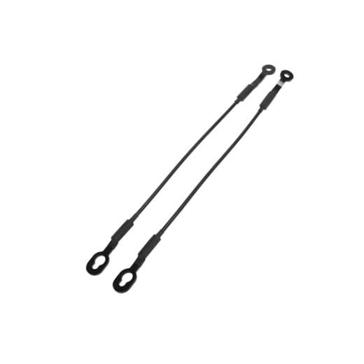 Pair Rear Tailgate Cables Lift Gate Support Straps Pickup for Chevy S10 1994