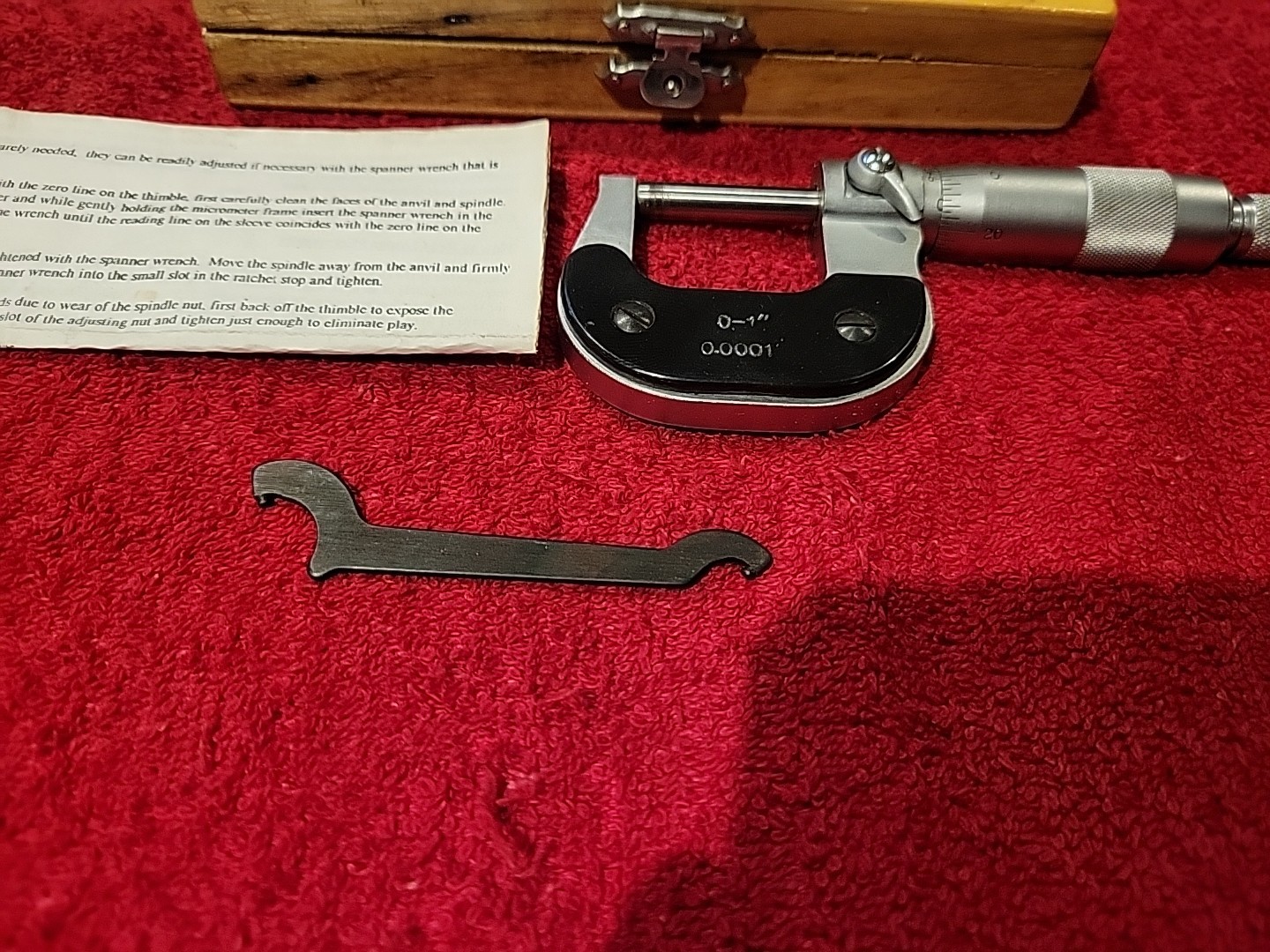 LYMAN 0-1” RELOADERS MICROMETER COMPLETE RELOAD AMMO