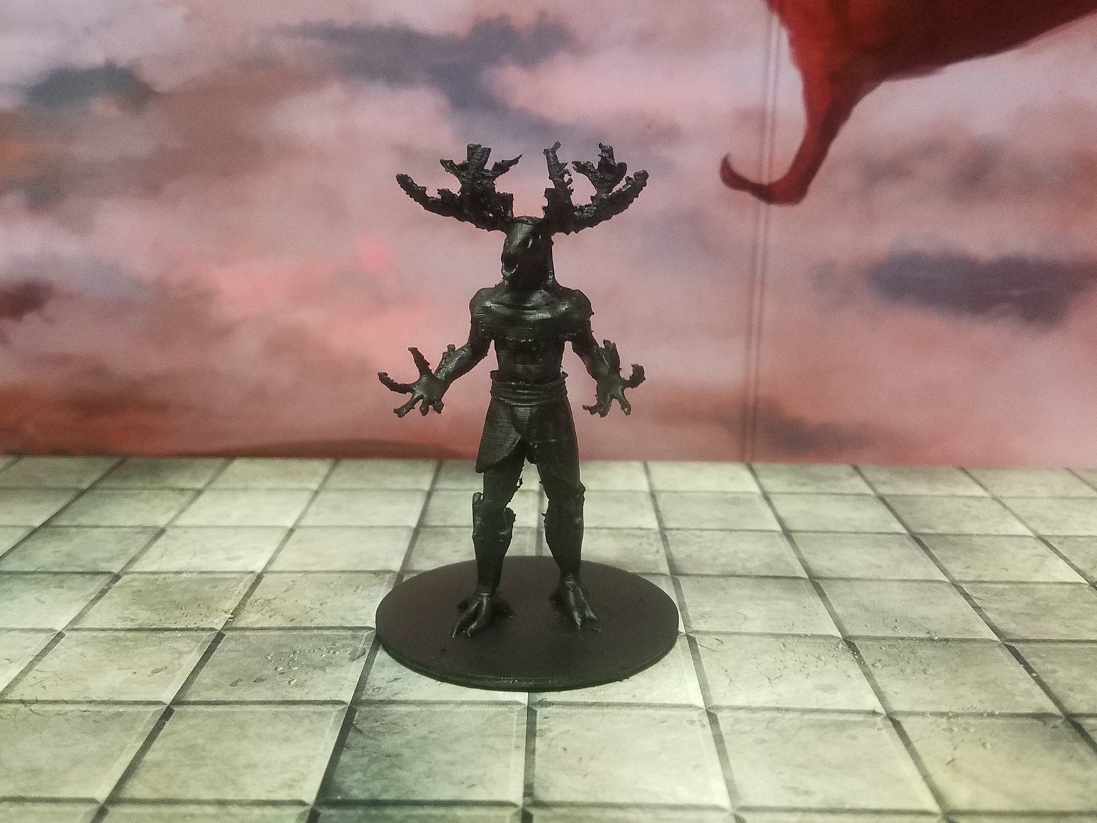 Dryad Mini - DND - Pathfinder - Dungeons & Dragons - RPG - Tabletop - mz4250- Mi
