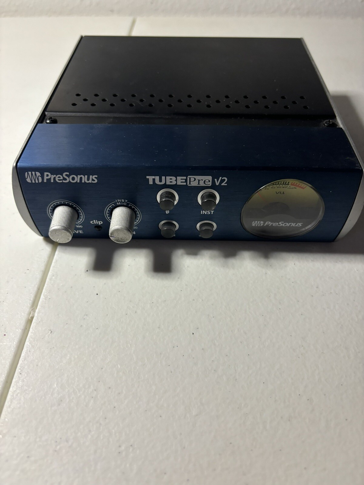 Presonus TubePre V2 Vacuum Tube Preamp + DI Direct Box, For Recording/Live Sound