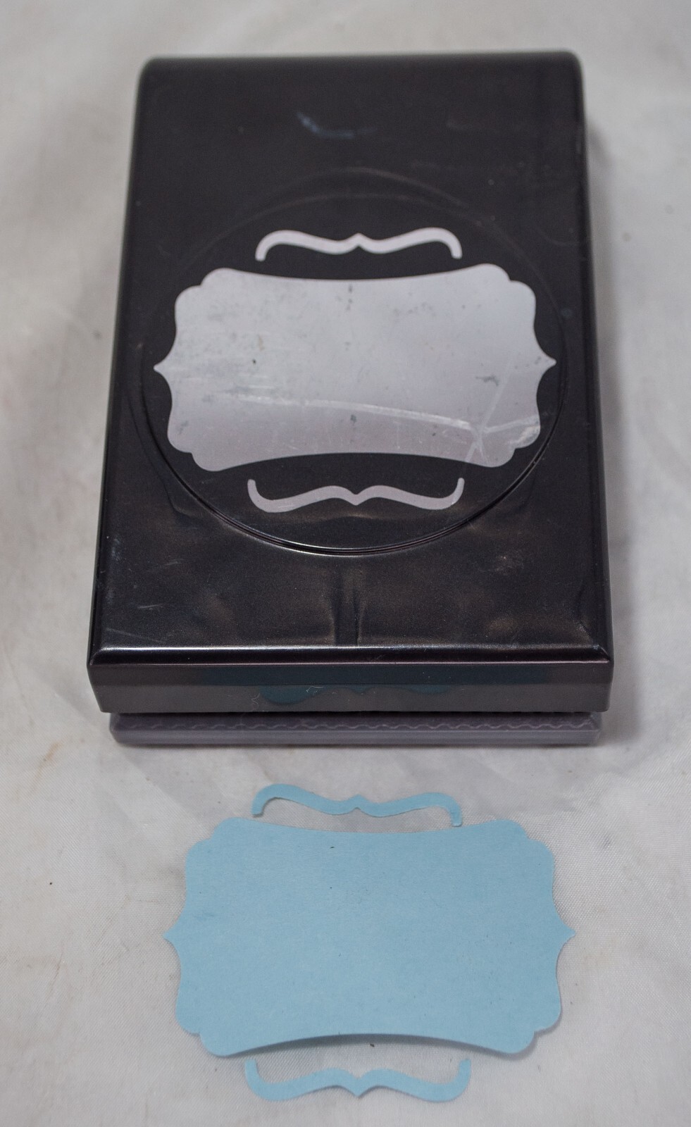 EK Success Ornate Rectangle Paper Punch with accents 2.25" x 2 3/8th"