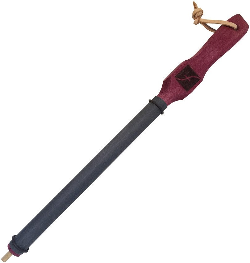 Flexcut Sharper With Hook Hone Round Rod Wood Handle w / 4 Sheets Paper - PW18