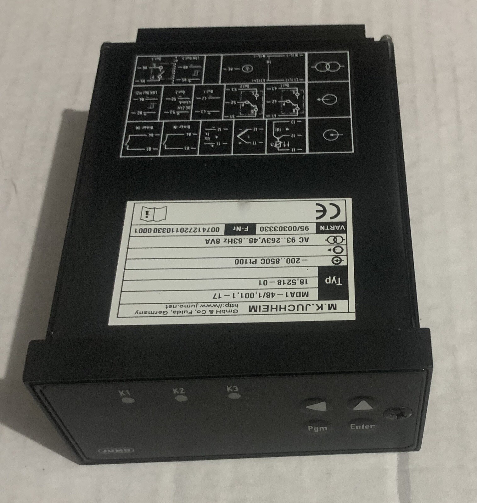 JUMO MDA1-48/1,001,1-17 ( NO BOX )