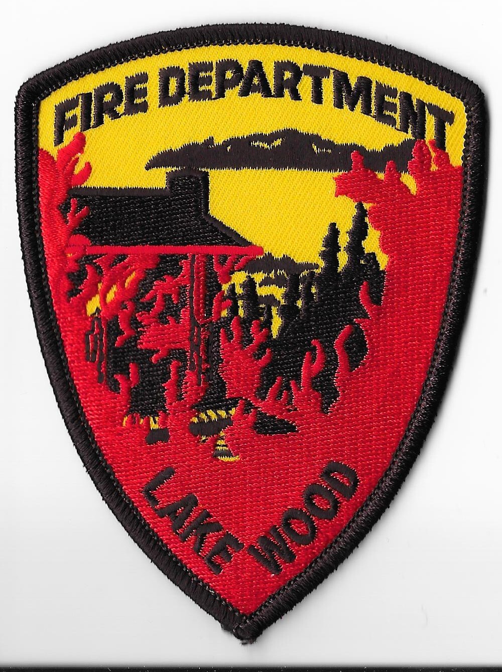 Lakewood Fire Department, Wisconsin Shoulder Patch V1