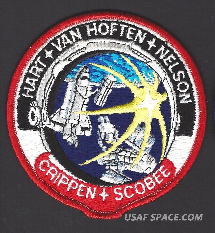 VINTAGE ORIGINAL LION BROS STS-41C Challenger NASA SPACE SHUTTLE Mission PATCH