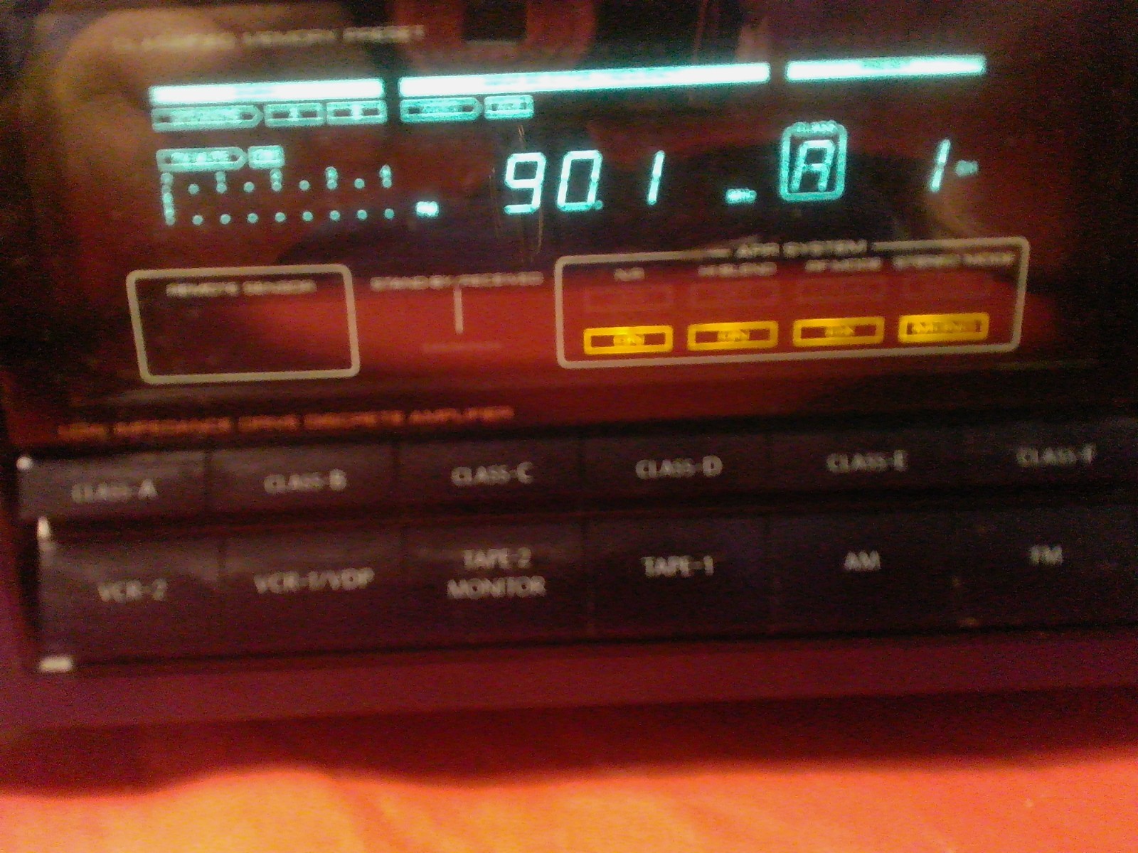 Onkyo TX-866 Quartz Synthesized Tuner Amplifier Untested READ!