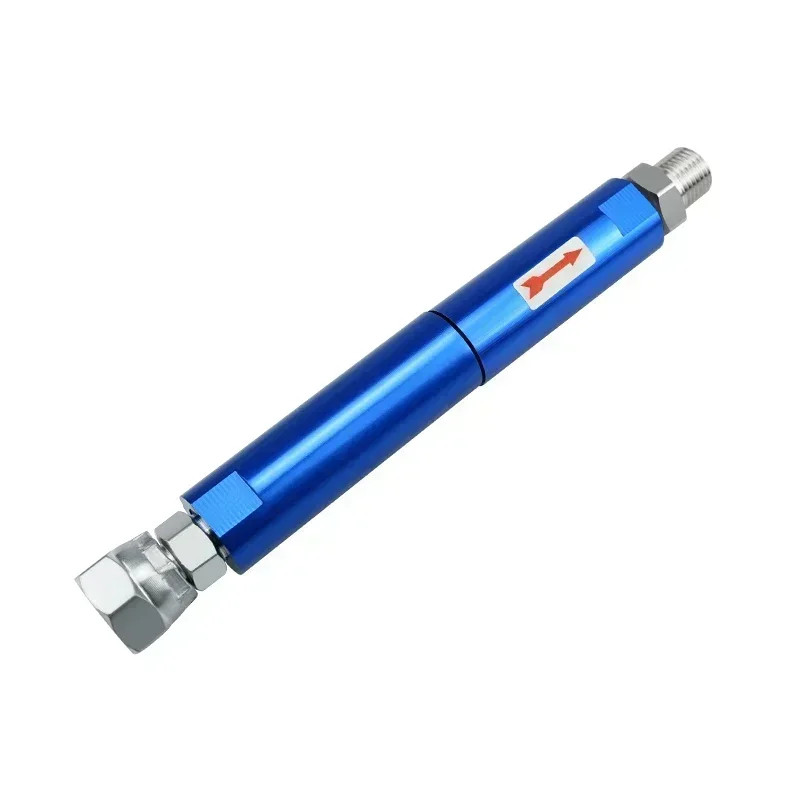 Blue Airless Spray Machine Filter With Two Connector Joint Adapters