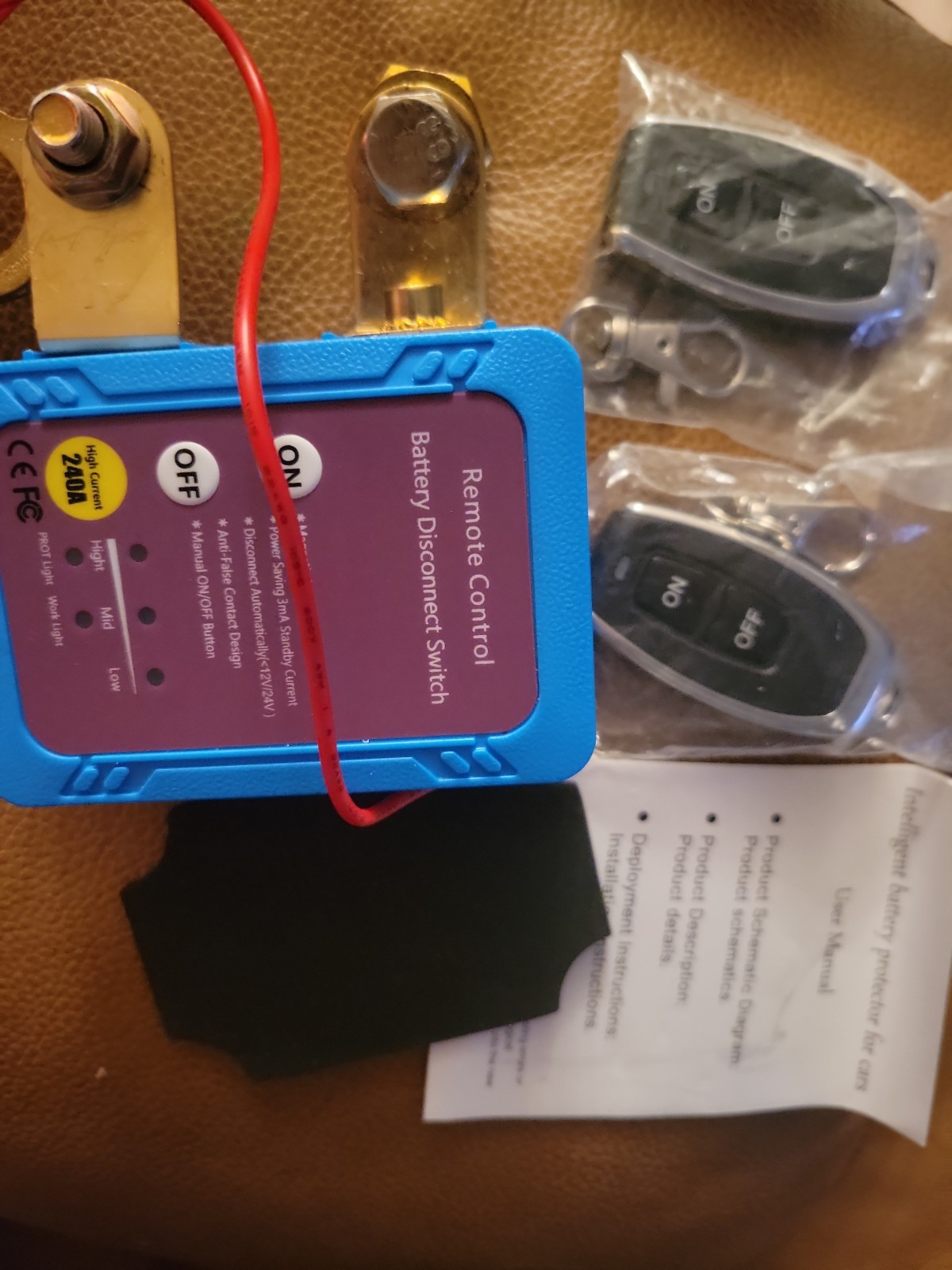 NEW - Gasoray - Intelligent Car Kill Switch - W/2 Remotes