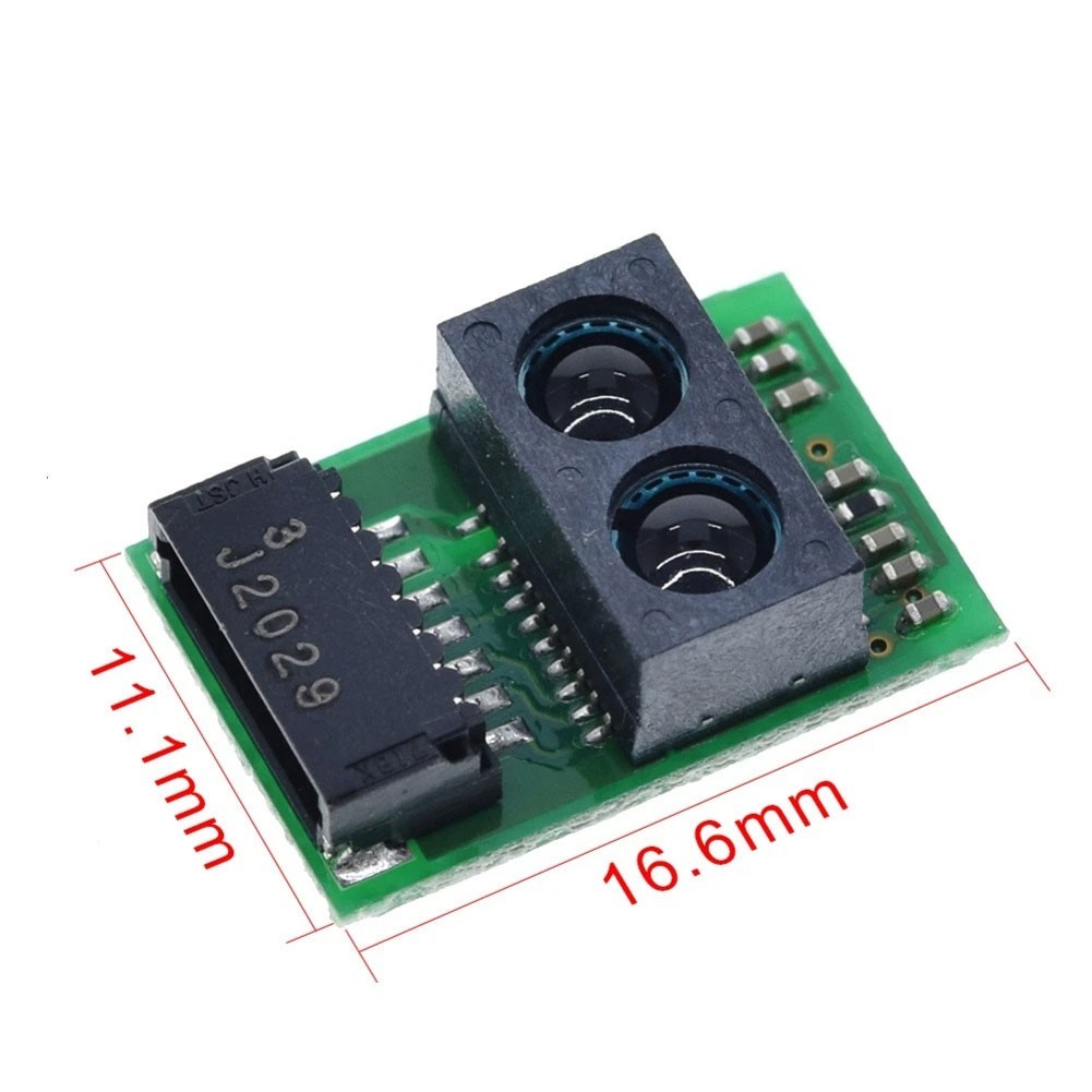 Compact GP2Y0E03 Infrared Distance Sensor Module 16 7x11x5 2mm with IC Output